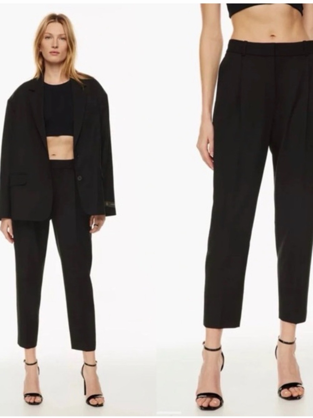 Babaton (Aritzia) black Vogue Tailored Pants